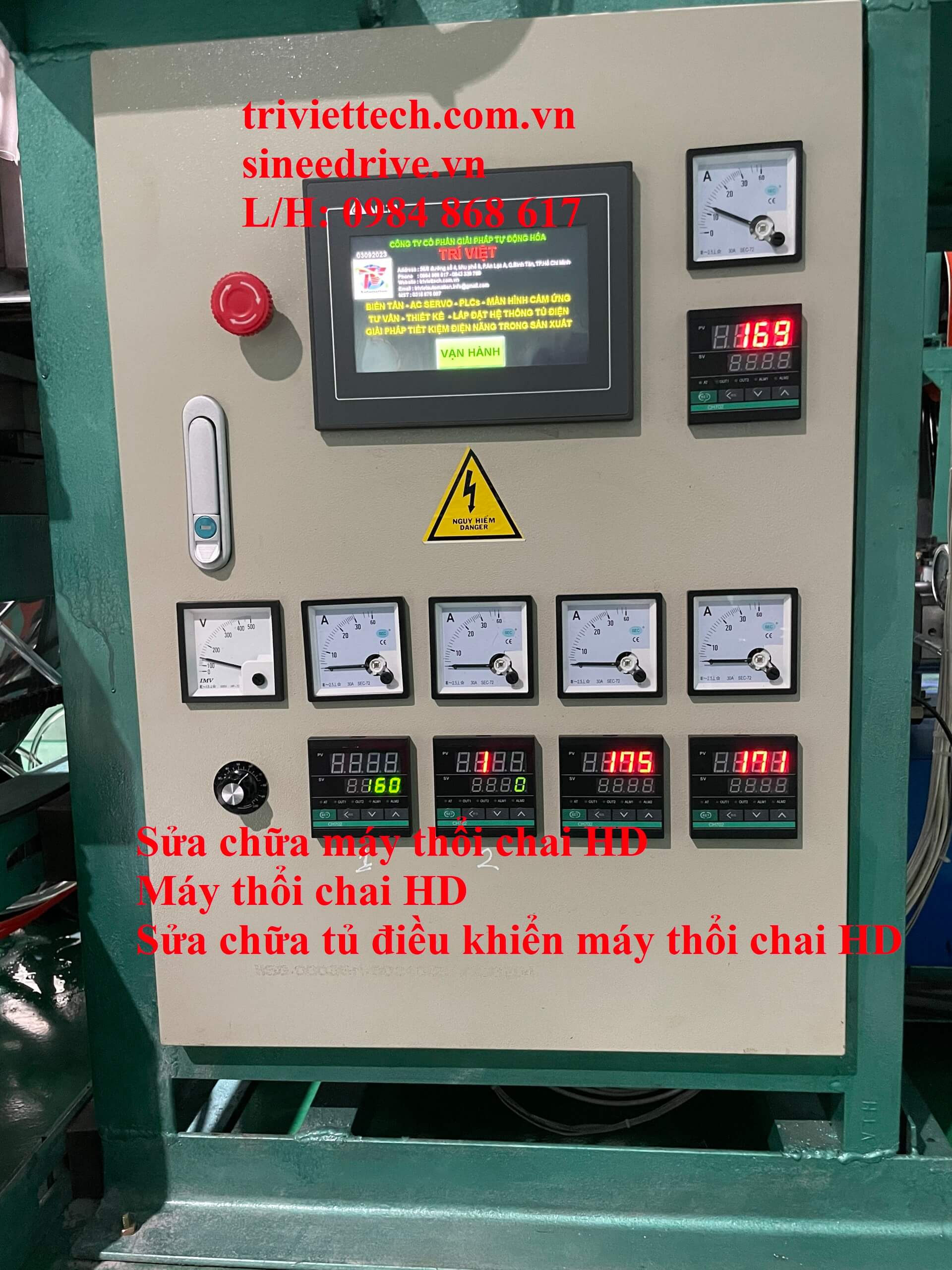 Sửa chữa máy thổi chai HD